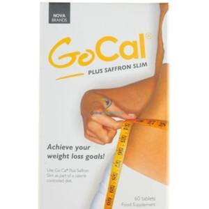 Nova Brands Go Cal Plus Saffron Slim - 60 Tabs