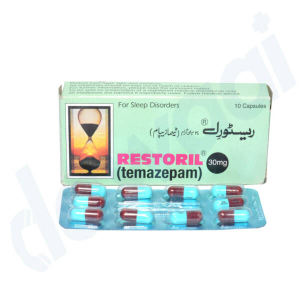 Restoril capsule 30 mg 10?s