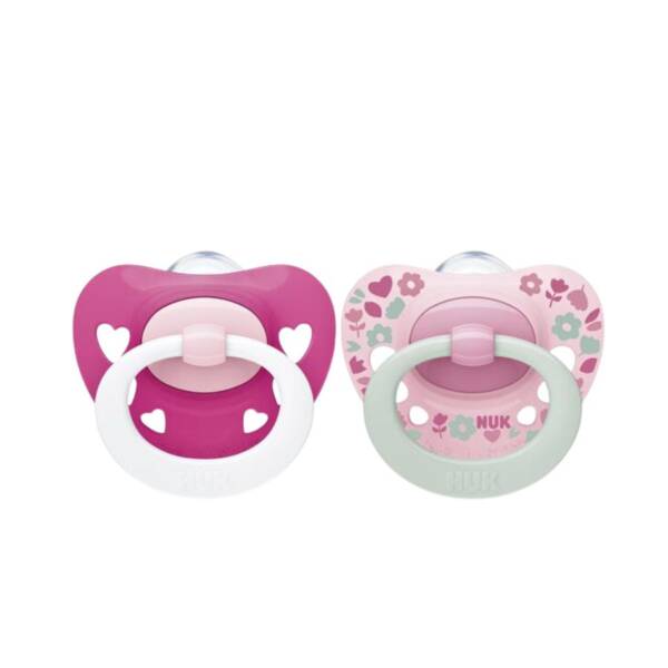 Nuk Signature Orthodontic Silicone Soothers 6-18m
