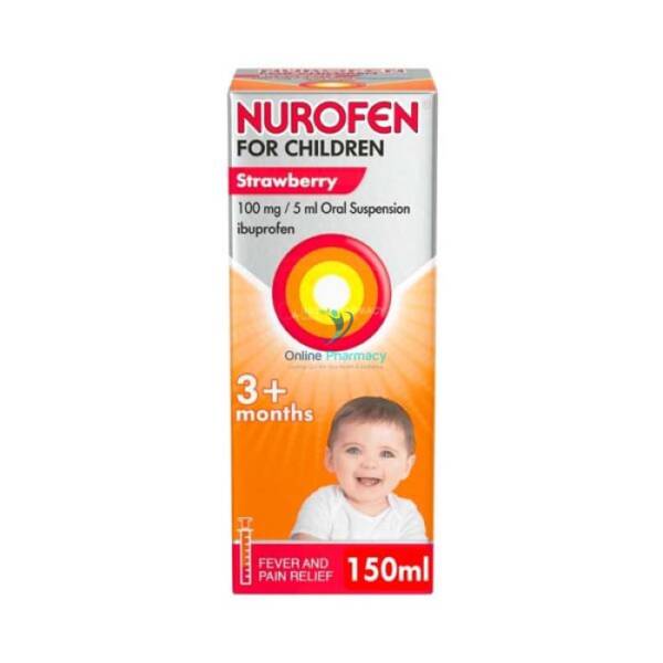 Nurofen For Children 3m+ Strawberry Suspension - 150ml / 200ml