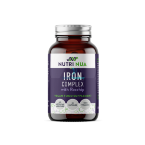 Nutri Nua Iron Complex With Rosehip Vegan Capsules - 30 Pack