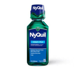 NyQuil Cough, Cold & Flu Nighttime Relief Liquid