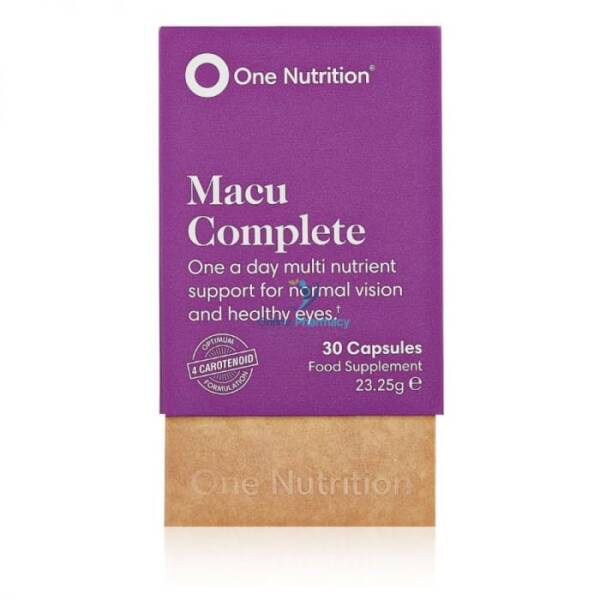 One Nutrition Macu Complete - 30 Caps