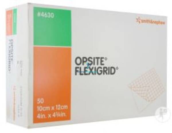 Opsite Flexigrid Dressing - 10cm x 12cm (50 Pack)