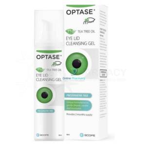 Optase Tea Tree Oil Eyelid Cleansing Gel - 50ml