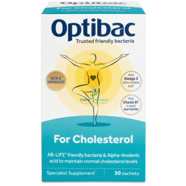 Optibac For Your Cholesterol - 30 Sachets