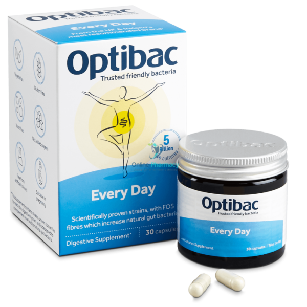 OptiBac Probiotics For Every Day Original - 30/90 Capsules