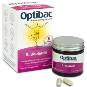 Optibac Saccharomyces Boulardii - 40 Caps