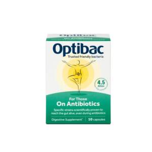 Optibac Probiotics For Those On Antibiotics Digestive Supplement
