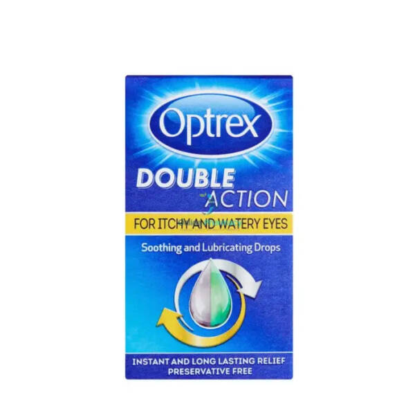 Optrex Double Action Drops for Itchy & Watery Eyes - 10ml