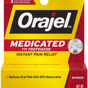 Orajel Medicated For Toothache Gel .25 OZ