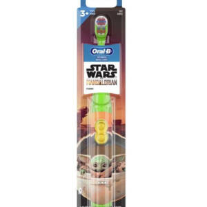 Oral-B Kid's Star Wars Mandalorian Battery Electric Toothbrush, Soft