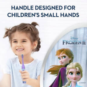 Oral-B Pro-Health Jr. Battery Kid's Frozen Electric Toothbrush, Soft
