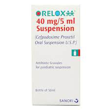 CEFPODOXIME (ORELOX) 40MG/5ML SUSPENSION 100ML