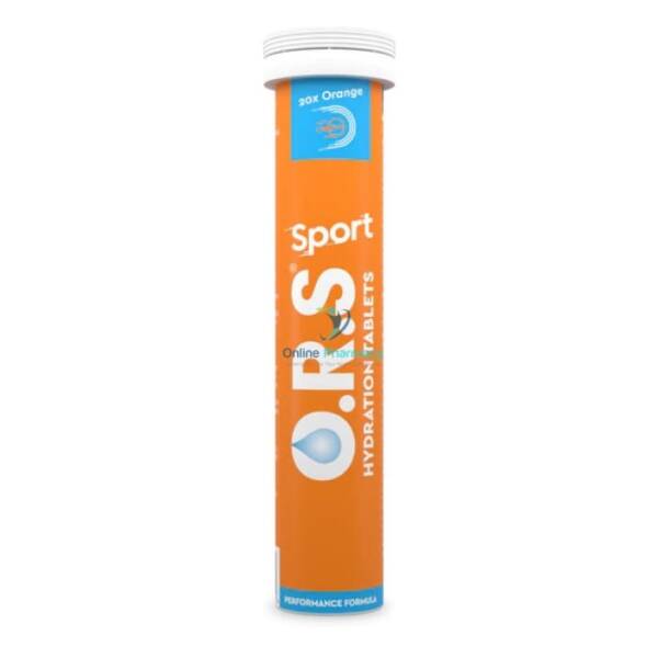 ORS Sport Hydration Tablets Orange  - 20 Pack