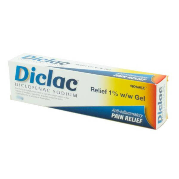 Diclac Relief Diclofenac 1% Pain Relief Gel