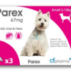 Parex Spot-on Solution for Small Dogs (2-10kg) - 3 Pipettes