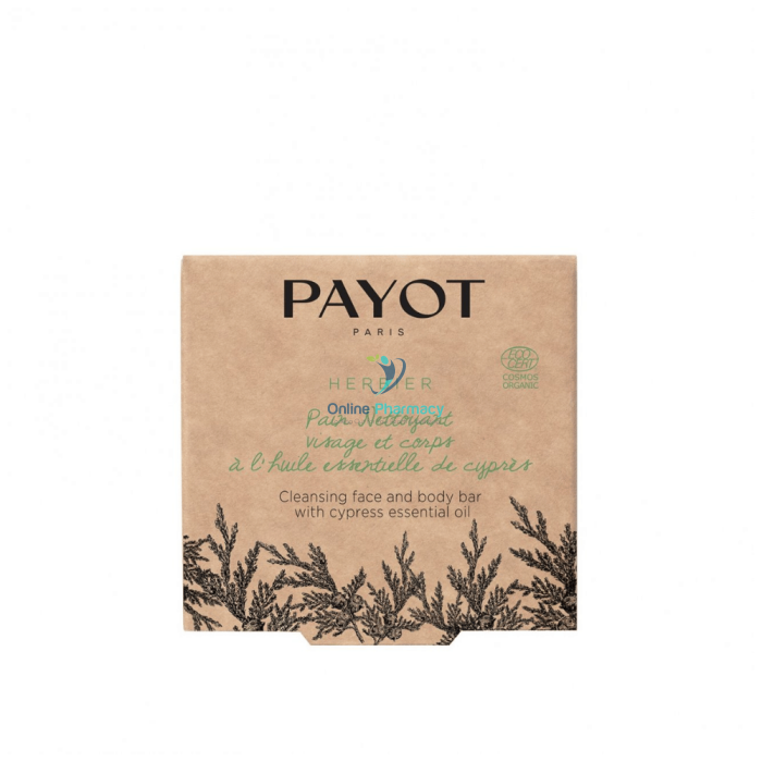 Payot HerbierFace And Body Cleansing Bar With Cypress Essential Oil 85Gm Payot HerbierFace And Body Cleansing Bar With Cypress Essential Oil 85Gm