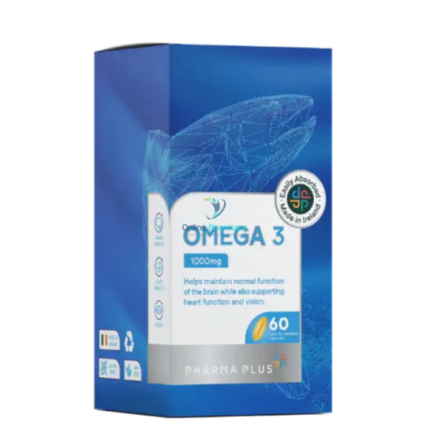 Pharma Plus Omega 3 1000mg - 60 Capsules