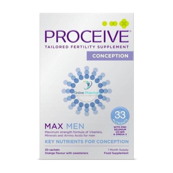 Proceive Max Men Advanced Fertility Supplement - 30 Sachets