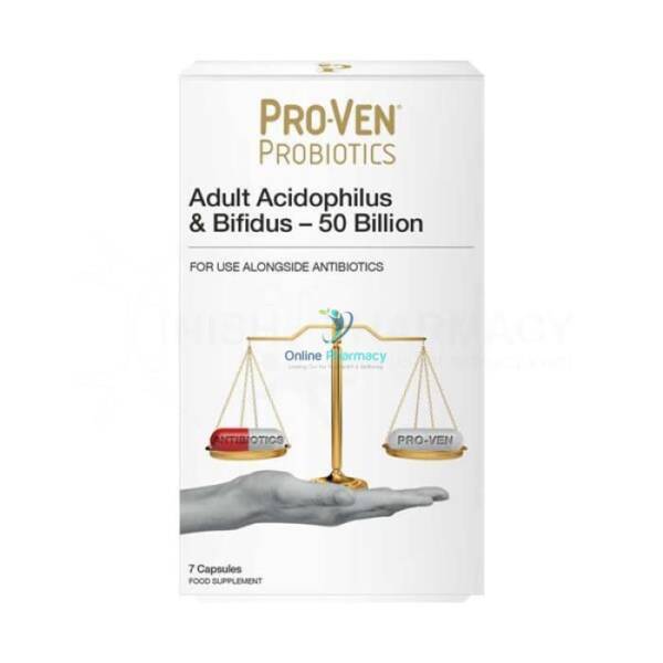 ProVen Probiotics Adult Acidophilus & Bifidus For Antibiotics - 7 Caps