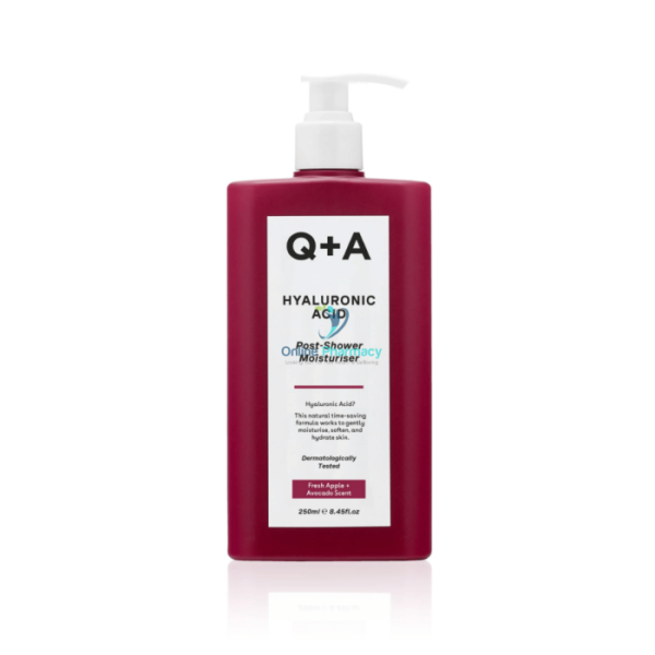 Q+A Hyaluronic Acid Post-Shower Moisturiser 250 ml