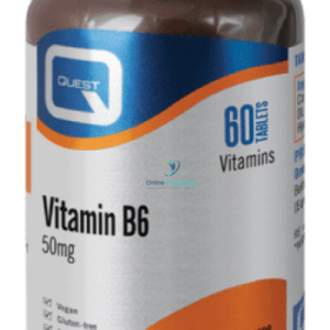 Quest Vitamin B6 50mg - 60 Pack