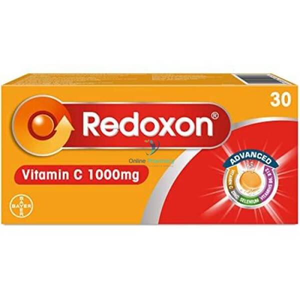 Redoxon Advanced Vitamin C & Zinc Tablets - 30 Pack