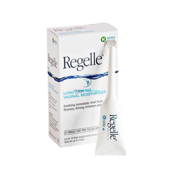 Regelle Long Lasting Vaginal Moisturiser - 3/6/12 Pack