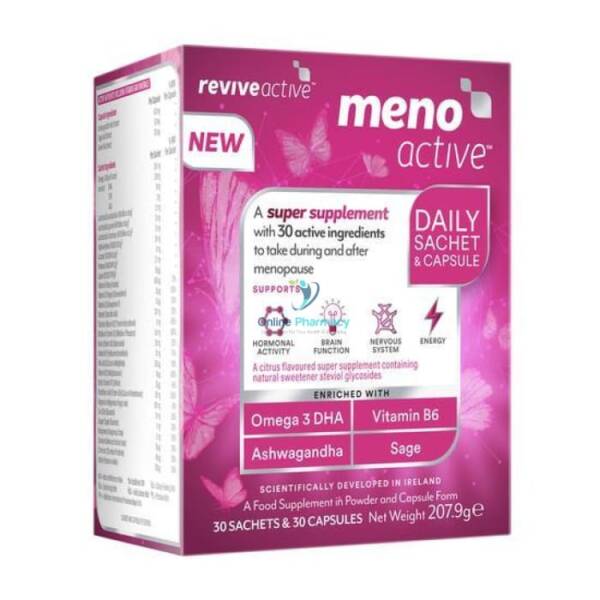 Revive Active Meno Active - 30 Sachets & 30 Capsules