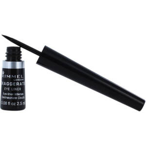Rimmel Exaggerate Eyeliner - 100% Black 2.5ml | Rimmel Online Ireland