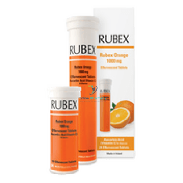 Rubex Effervescent Tablets - 20 Pack