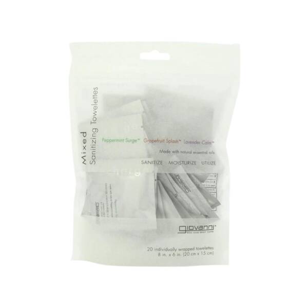 Giovanni Mixed Organic Towelettes