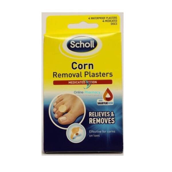 Scholl Corn Removal Plasters Waterproof