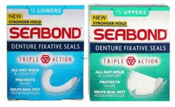 Seabond Original Lowers & Uppers- Protects Gums & Prevent Gum Infection