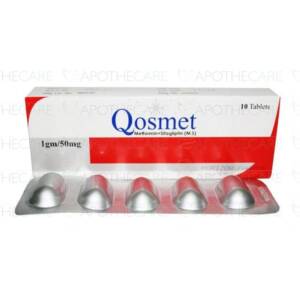 Qosmet tablet 50/1000 mg 10?s