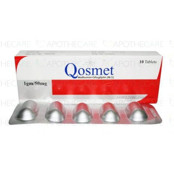Qosmet tablet 50/1000 mg 10?s