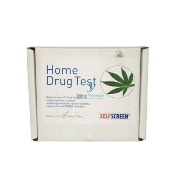 Selfscreen Home Drug Urine Test -  1/2 Pack