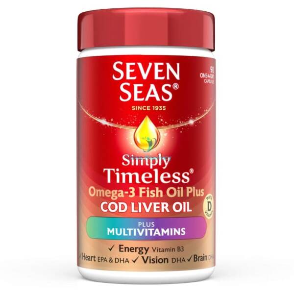 Seven Seas Cod Liver Oil + Multivitamin Capsules - 30/90 Pack