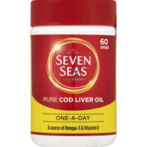 Seven Seas Cod Liver Oil One A Day Capsules - 30/60/120 Pack
