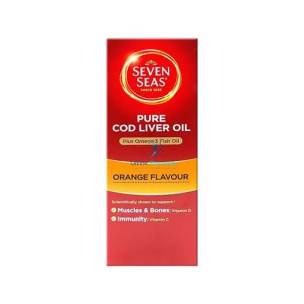 Seven Seas Cod Liver Oil Orange Syrup - 300ml