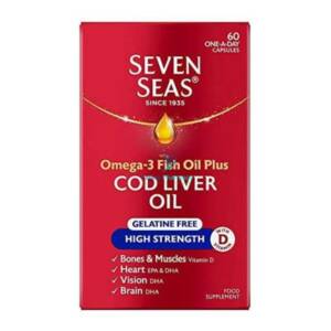 Seven Seas Omega-3 Cod Liver Oil High Strength - 60 / 120 Capsules