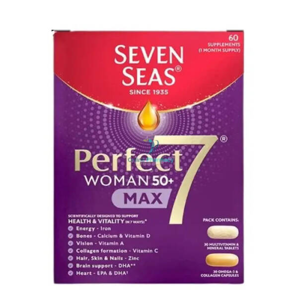 Seven Seas Perfect 7 Woman 50+ Max Multivitamin - 30 Tablets