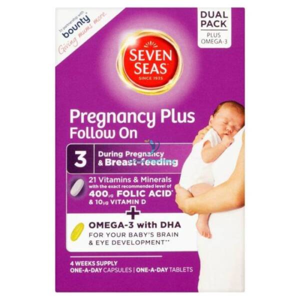 Seven Seas Pregnancy Plus Capsules & Tablets - 56 Pack