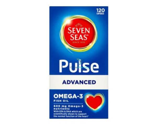Seven Seas Pulse Advanced Omega 3 Capsules -  120 Pack
