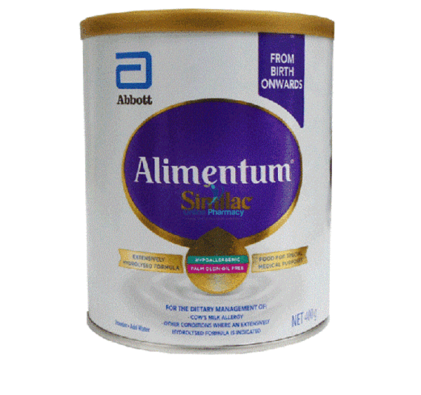 Similac Alimentum Hypoallergic Infant Formula Powder 400g - For Cows Milk Allergy