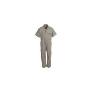 Short Sleeve Work Coverall - Grey