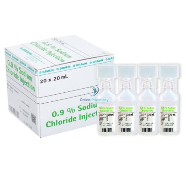 Sodium Chloride 0.9% Mini-Plus 20ml - 20 Pack