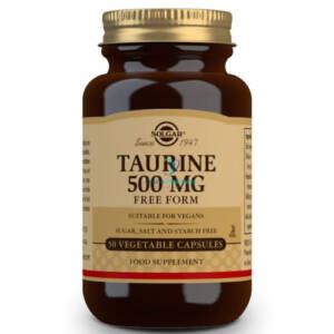 Solgar Taurine 500mg Vegcaps - 50 Caps