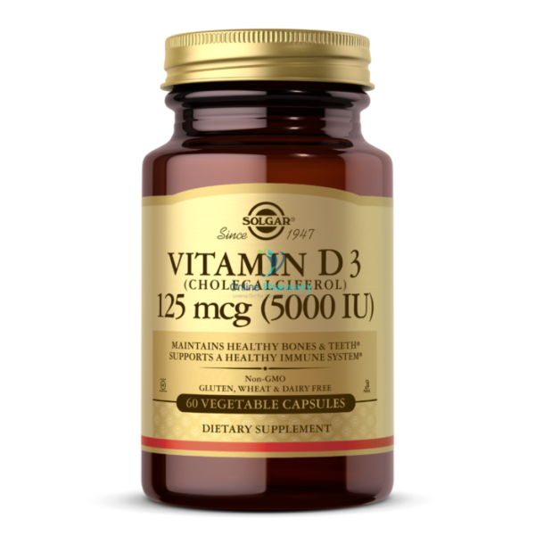 Solgar Vitamin D3 5000iu - 120 Caps